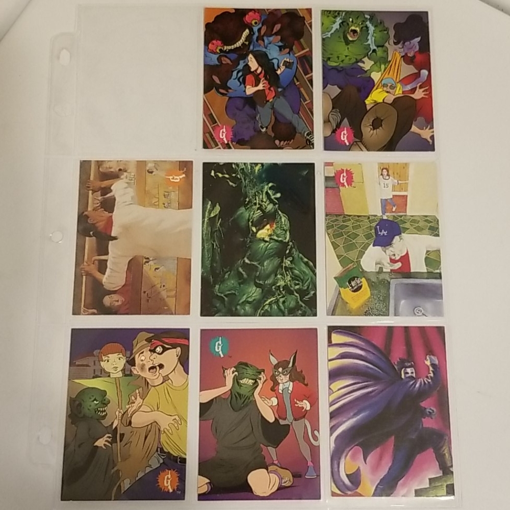 💚3/$25! Goosebumps 1996 Parachute Press cards